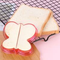 Zhenghui DIY coupe-pain puzzle moule à sandwich coupe-toast chiot moule à pain moule à bento  Multicolore