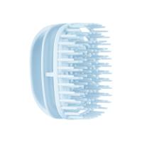 X11 Japanese-style silicone household shampoo brush, cleaning scalp massage brush, wet and dry handheld hair-grabbing shampoo comb  Blue