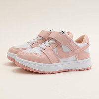 Toddler Boy Solid Color Sneakers  Pink