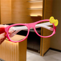 Armação de óculos infantil Laço Hello Kitty (sem lentes)  Multicolorido