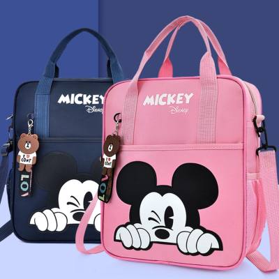 Nachhilfetasche Nachhilfeunterricht Mickey Jungen und Mädchen Grundschüler Schultasche Nachhilfe Dreizweck-Rucksack