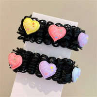 Children's 2 piece wig hair rope  Multicolor