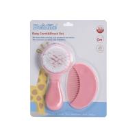 Baby comb dandruff removal massage comb imitation wool children's comb  Pink