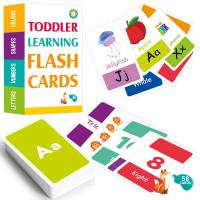 Schede flash per l'educazione precoce dei bambini Le schede flash imparano parole, forme, colori, numeri, carte con lettere inglesi  Multicolore
