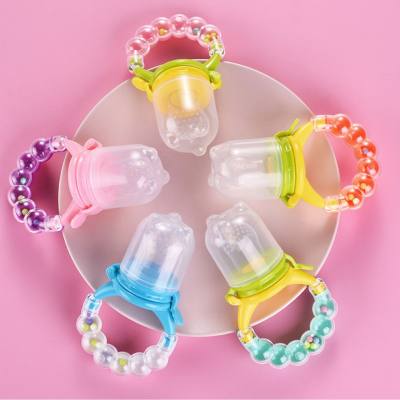 Baby food grade teether baby teething stick fruit and vegetable chew pacifier