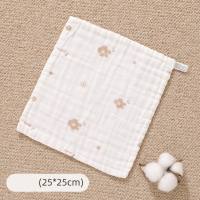 Baby saliva towel pure cotton super soft towel  Multicolor