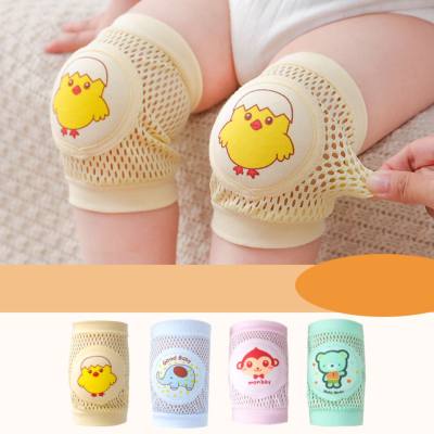 Baby knee pads baby toddler anti-fall crawling protective gear children children knee crawling protective cover pad summer thin
