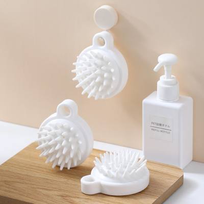 Shampoo-Artefakt im japanischen Stil, Massagekamm für Erwachsene, Kopf-Shampoo-Bürste, Kopfkratzer, Silikon-Shampoo-Bürste, reinigt die Kopfhaut