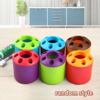 Porous toothbrush holder candy color toothbrush tube  Multicolor