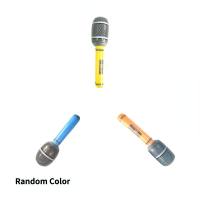 PVC Inflatable Guitar Simulation Instrument Microphone  Multicolor
