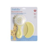Baby comb dandruff removal massage comb imitation wool children's comb  Yellow