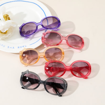 Girls' Bowknot Decor Sunglasses