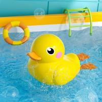 ألعاب مائية للأطفال حمام الطفل بطة الساعة  متعدد الألوان