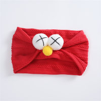 Children's headband cute cartoon flower animal baby headdress  Red