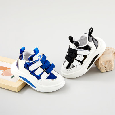 Toddler Color-Block Velcro Air Cushion Sneakers