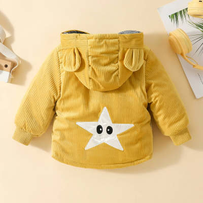 Casual Star bedruckte kurze Baumwollkleidung für Kleinkinder