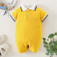 Solid Bodysuit for Baby Boy  Yellow