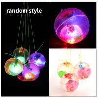 Bola de cristal Flash, bola saltarina, bola saltarina para niños, brillo  Multicolor