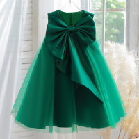 vestido de princesa para meninas  Verde