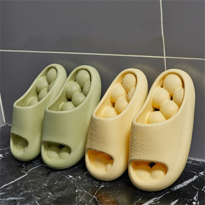 Zapatillas de baño para mujer, sandalias desodorantes antideslizantes para baño en casa, de verano, para interior