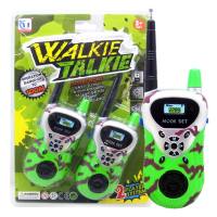 Juguete Walkie-Talkie interactivo para casa de juegos para niños entre padres e hijos  Verde claro