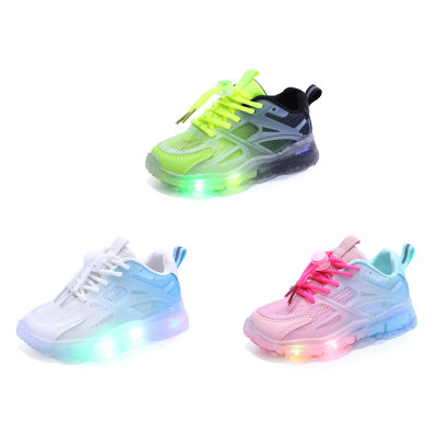 Chaussures de sport à dégradé de couleurs éclatantes pour tout-petits