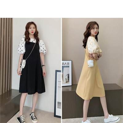 Summer new style Hepburn mature style French retro suspender skirt two-piece suit female western-style net celebrity temperament suit