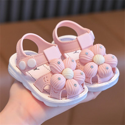 Zapatos de bebé de suela blanda, zapatos para niños pequeños, sandalias