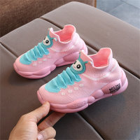 Children's Breathable Caterpillar Sports Shoes  Pink