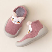 Children's cartoon pattern socks shoes toddler shoes  Pink