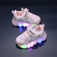 Leuchtende Hello Kitty-Sneaker für Kinder  Rosa
