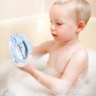Termómetro casero de la tarjeta del medidor de temperatura del agua del baño del bebé recién nacido