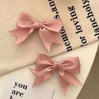 Children's 2 piece set of bow hair clips  Pink