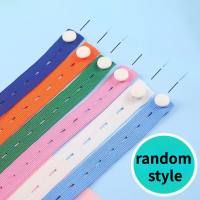 Macaron pull-up roll clothes storage belt lazy fold clothes tie clothes rope curtain tie clothes belt tie quilt special  Multicolor