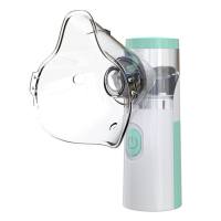 Nebulizador médico portátil para niños, nebulizador doméstico para tos, inhalador de mano  Verde