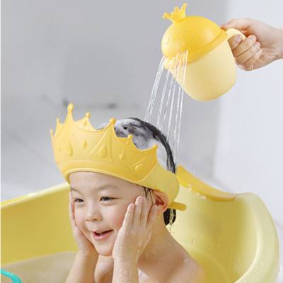 Baby bath water scoop spoon baby shampoo cup shower children water scoop plastic household small toys bath supplies