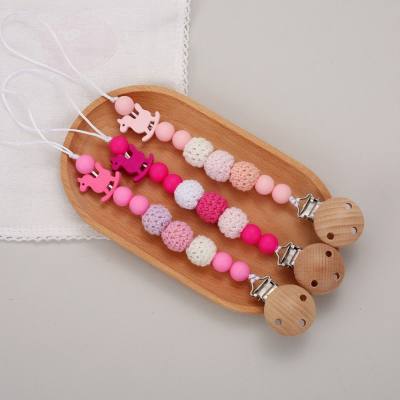 Baby Beech Silicone Pacifier Chain