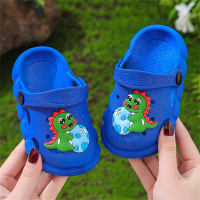 Pantofole antiscivolo per bambini con dinosauro  Blu