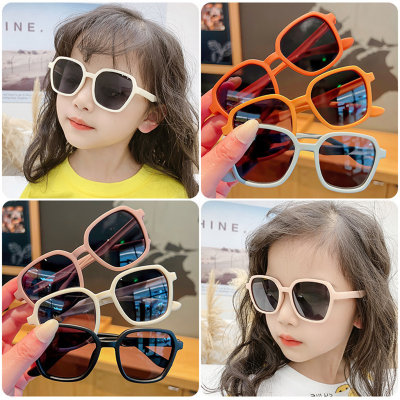 Children's solid color glasses