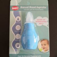Aspirateur nasal manuel en silicone, aspirateur nasal, aspirateur nasal pour bébé de type pompe, nettoyage nasal à froid  Multicolore