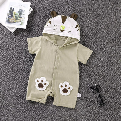 Nouveau-né bébé animal ramper vêtements bébé printemps et automne coton combinaison bébé automne vêtements vêtements chauds pyjamas ramper vêtements