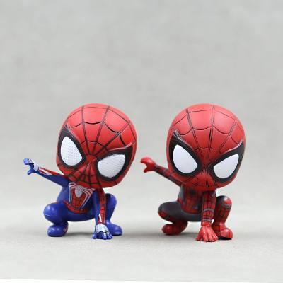 Q version Spiderman hand-made doll