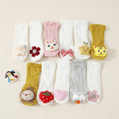 Baby Pure Cotton Cartoon Decor Socks