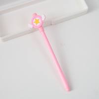 النسخة الكورية من قلم الماء المحايد ذو الرسوم المتحركة اللطيفة الصغيرة الطازجة والمبتكرة للطلاب  متعدد الألوان