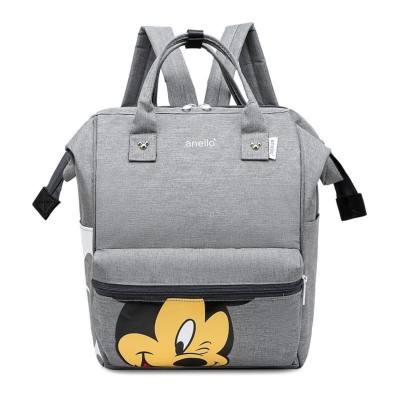 Neue Mama-Tasche im Mickey-Stil, tragbarer Mehrzweck-Umhängerucksack für Mutter und Baby, kann mit Logo versendet werden
