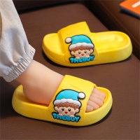 Children's pattern slippers  Yellow