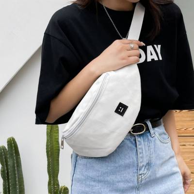 Small shoulder bag for men and women personality street messenger bag leisure lazy style chest bag fashion student waist bag