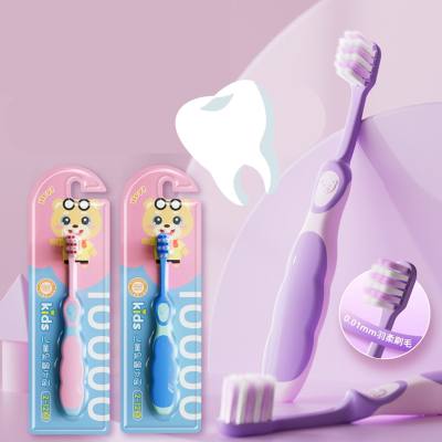 [Estrictamente seleccionado] Cepillo de dientes de cerdas suaves para niños recomendado por las mamás para la limpieza bucal y protector bucal para bebés de 3 a 6 a 12 años