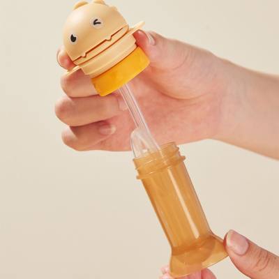 Children's baby portable drinking artifact anti-choking water bottle cap mineral water straw cover water bottle conversion mouth cap universal