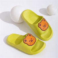 Children's bear slippers  Green